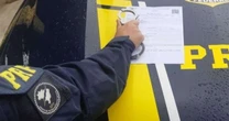 Homem com dívida de R$ 63 mil em pensão alimentícia é preso pela PRF na BR-158