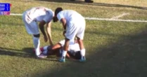 Vídeo: ele tentou imitar Cristiano Ronaldo mas acabou lesionando o seu joelho