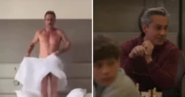 Alexandre Nero faz piada de 'Vale Tudo' e surge dançando de saia na cama
