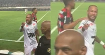 Ué? Neymar bate boca com torcedor do Santos e sai em defesa de jogador do Flamengo