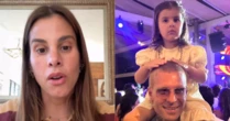 Influenciador pinta cabelo da filha de 3 anos por engano e mãe expõe: 'Tinha água-oxigenada'