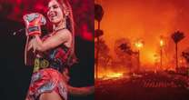 Anitta desabafa sobre incêndios em Los Angeles e faz apelo emocionante: 'Meu coração'