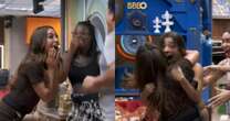 Beatriz Reis protagonizou momento tenso ao derrubar Sabrina Sato no BBB 24