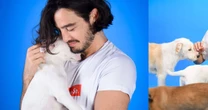 Sem nunca ter sido 'pai de pet', Tiago Iorc contracena com oito filhotes em novo projeto e cogita adoção: 'Será que chegou meu momento?'
