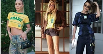 Veja os looks de Karoline Lima e de outras 'selesposas' para o segundo jogo do Brasil na Copa