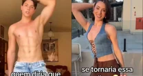 Bella Longuinho choca ao mostrar antes de depois de transição de gênero
