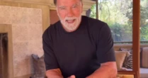 Arnold Schwarzenegger, o 'Rock Balboa', dá palestra no Brasil