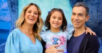 Lilo & Stitch gigantes, Tralli em raro look despojado e mais: veja 20 fotos da festa luxuosa da filha de Ticiane Pinheiro com o âncora do 'Jornal Hoje'