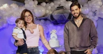 Fãs apontam climão entre Zé Felipe e Virginia na festa do filho: 'Não tá suportando'