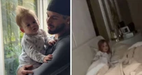 Logo cedo, Zé Felipe é visto com os filhos no quarto de Virginia Fonseca