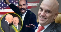 'Esse presidente não está servindo': Eduardo Bolsonaro ataca Lula por possível apoio a Moraes em crise com os EUA