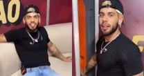 Errou a mira! Zé Felipe se descuida e faz xixi nas calças; veja