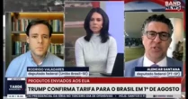 Apresentadora rebate acusação de deputado bolsonarista ao vivo: 'Me respeite'
