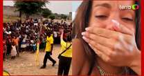 Anitta se emociona com inauguração de escola que ajudou a construir na África: 