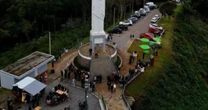 Guaporé inaugura "Mirante Suspenso do Cristo" com estrutura de vidro e vista panorâmica
