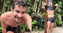 Thiago Martins posta vídeo de banho e assusta a web com volume: 'Não é bobo'
