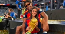 Namorada de Lamine Yamal celebra título da Copa do Mundo com declaração romântica