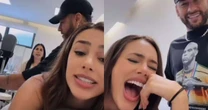 Brincadeira de Neymar quase dá ruim! Bruna Biancardi leva susto em procedimento estético