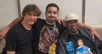 Filho de Milton Nascimento posta imagens inéditas do pai curtindo show de Paul Maccartney com Lô Borges