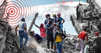 O mapa de satélite que mostra a extensão da destruição em La Guaira, a área mais atingida pelos terremotos na Venezuela