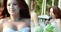 Vestido de noiva de Mari Fernandez dá o que falar e vira assunto na web: 'Gente...'