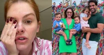 Bárbara Evans entra em desespero após filha de 4 anos sofrer acidente: 'Passando mal'