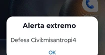 Defesa Civil se manifesta sobre alerta disparado de madrugada