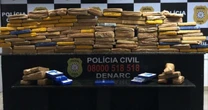 Polícia Civil intercepta carregamento de drogas com veículo furtado em Porto Alegre