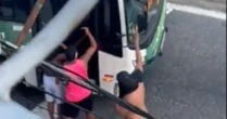 Dez ônibus são sequestrados e usados como barricadas em Madureira, no Rio