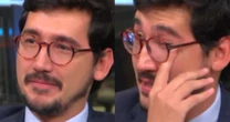 Apresentador se emociona ao se despedir na GloboNews e ganha elogios de Bonner
