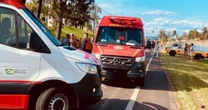 Policial é atropelado durante blitz no RS e motociclista tenta fugir