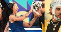 Namoro lambuzado! Ana Castela e Zé Felipe em 15 fotos inéditas; beijo do casal agita gravação do 'Domingo Legal'