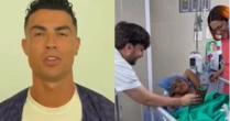 Cristiano Ronaldo convida menino sobrevivente de terremotos na Venezuela para assistir a jogo