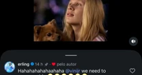 Vanessa da Mata critica meme com Vini Jr. e Haaland baseado em "As Branquelas": "Não é engraçado ser perverso"