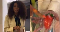 Taís Araújo recusa morango do amor no camarim de Vale Tudo: 'Não vou gastar minhas calorias'