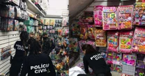 Brinquedos falsos: 680kg de produtos apreendidos e 5 pessoas presas em Porto Alegre