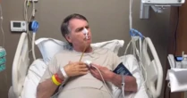 No hospital, Bolsonaro se revolta ao receber intimação do STF: 'Tem noção que está em uma UTI?'