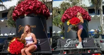 Saiba quanto custa o caminhão de flores que Virgínia ganhou do cantor Felipe Amorim