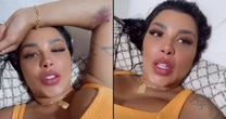 Jenny Miranda se revolta após vídeo íntimo com Cezar Black vazar na web