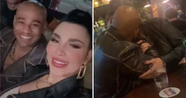 É namoro? Jenny Miranda e ex-BBB Cezar Black são flagrados aos beijos em jantar