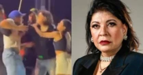 Revoltou? Roberta Miranda perde a linha em show no Ceará e chuta fã