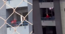 Casal transa na sacada de apartamento e vizinhos chamam a polícia: 'Só não olha, recalcada'