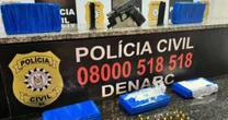 Operação "Nomias" prende 4 e apreende drogas e arma na Região Metropolitana de Porto Alegre