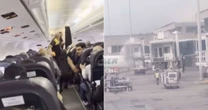 Vídeo mostra avião balançando durante terremoto que atingiu a Venezuela