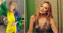 Kylie Minogue celebra retorno ao Brasil nas redes sociais