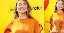 Vestida para matar... Odete? Paolla Oliveira, a Heleninha de 'Vale Tudo', brilha no Festival do Rio em noite de crime na novela