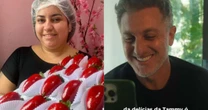Luciano Huck entra em live e faz Pix para confeiteira pagar aluguel no litoral de SP