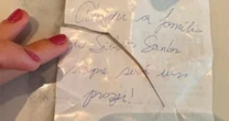Rebeca Abravanel se emociona com bilhete inesperado citando Silvio Santos