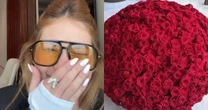 Hmm! Virginia faz confissão após receber buquê de flores em viagem: 'Sigo apaixonada'