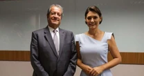 'Admiro os que defendem aquilo que acreditam', diz Valdemar após crise entre Flávio e Michelle